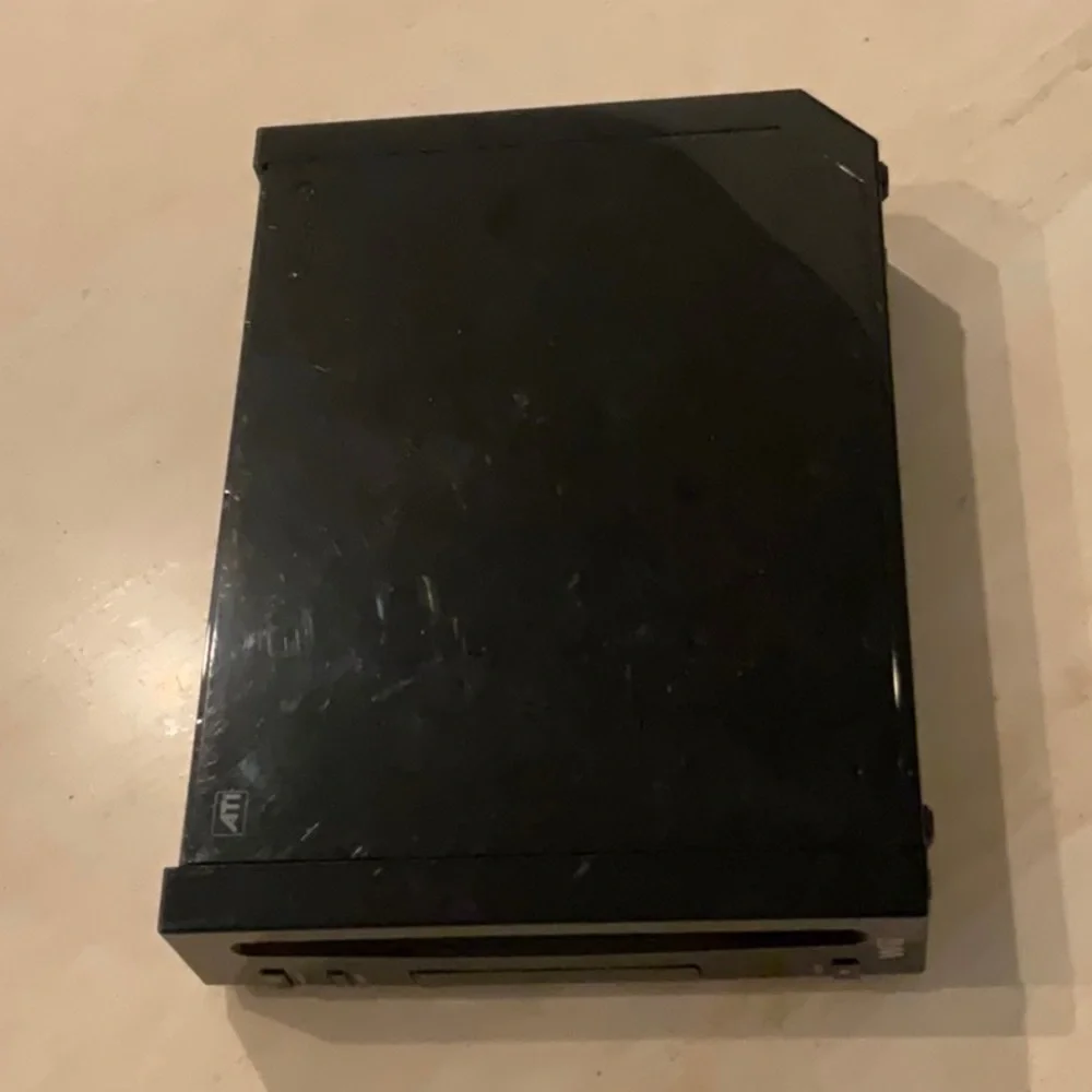 Nintendo Wii Console For Parts Or Repair Not Working Model RVL-001 Broken Black
